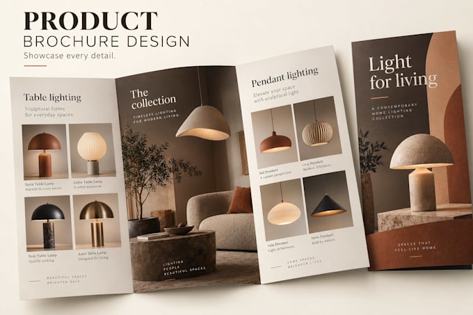 design professional business brochures and print ready flyers