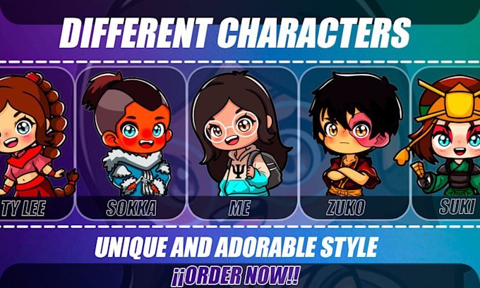 draw an adorable chibi kawaii character for you