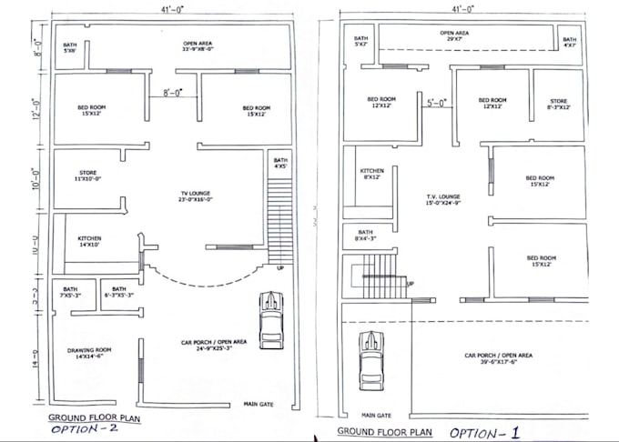 be your architect, draftsmen for house, 2d,3d using cad