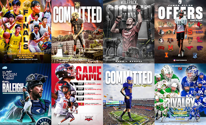 design sports flyer, banner, poster and graphics for basketball, football