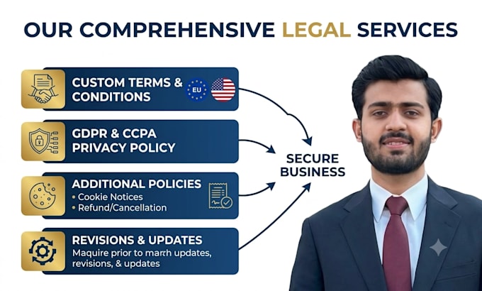 do gdpr ccpa privacy policy, terms and conditions, cookie policy