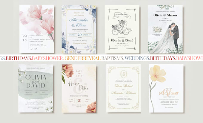 create you an invitation card