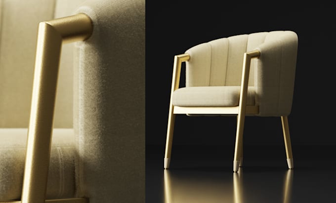 3d render your furniture product