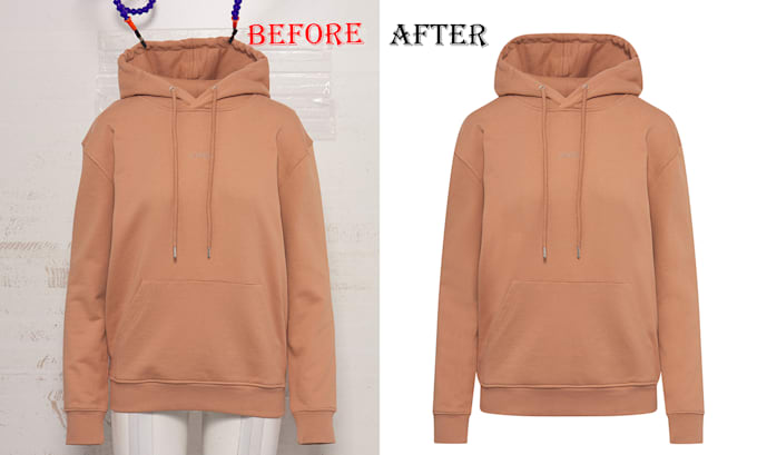 do ghost mannequin, neck joint editing service appropriately