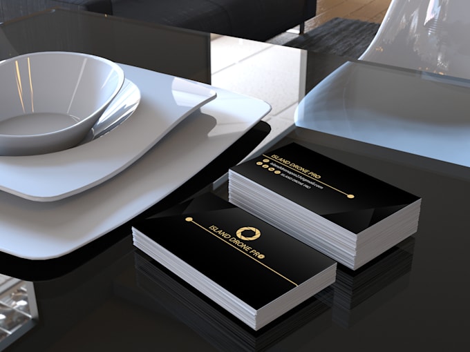 create stunning business card for your business