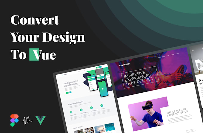 convert figma design to react js, nextjs, vuejs, nuxtjs, tailwindcss