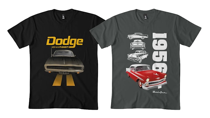 create t shirt design and typography