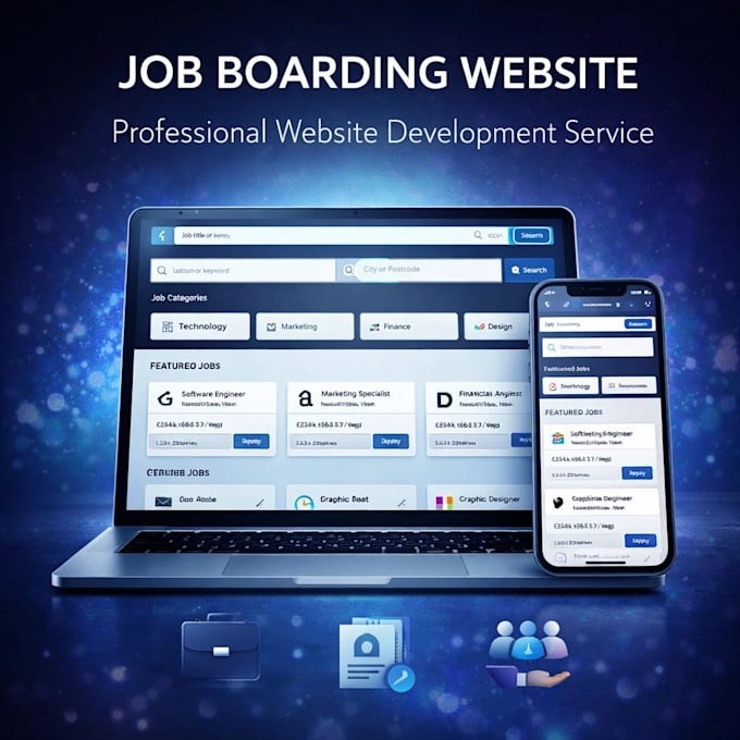 build a professional job boarding website