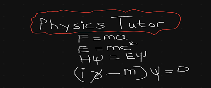 be your physics tutor
