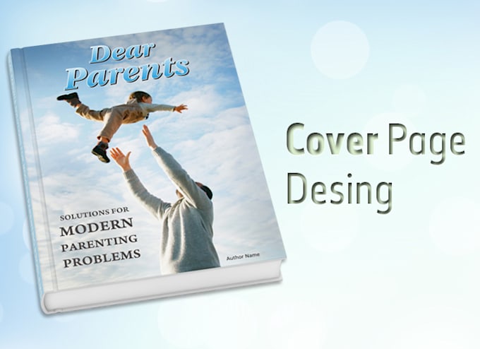 create professional cover page design