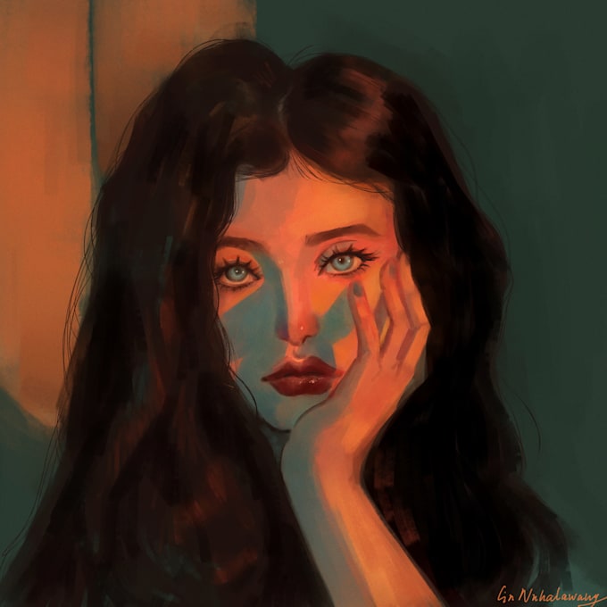 paint your portrait digitally