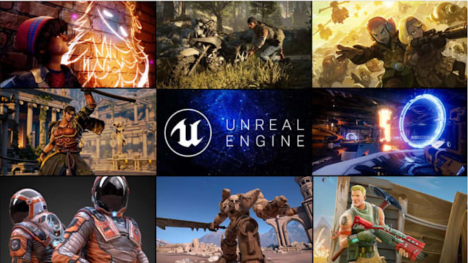 develop crossplatform unity game, ar vr unreal engine game multiplayer