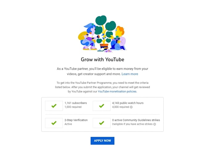 do your youtube channel  create and setup