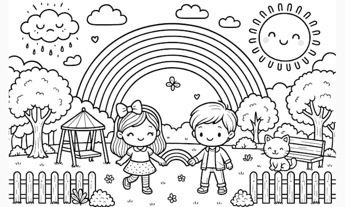 create KDP coloring book pages for amazon book publishing