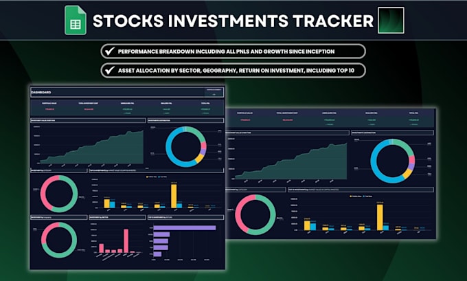 do stock market tracker for investments in google sheets