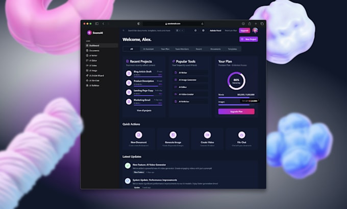 build your own ai content generator website like jasper ai
