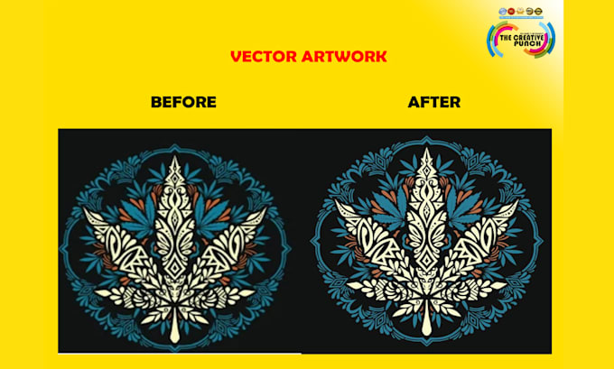 Convert image into vector file for printing dtg ai eps cdr pdf png by ...