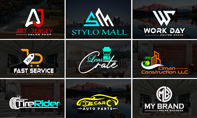 professional business logo design for ecommerce online store amazon ebay shopify