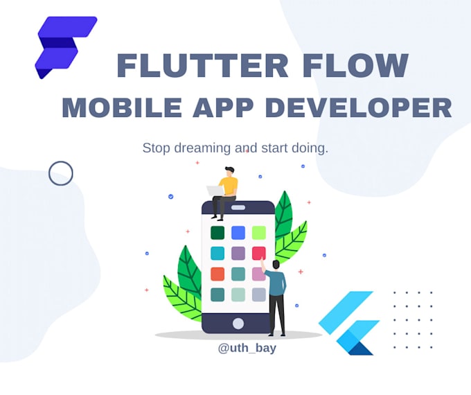 Be your flutter app flutter flow frontend designer for your flutterflow ...