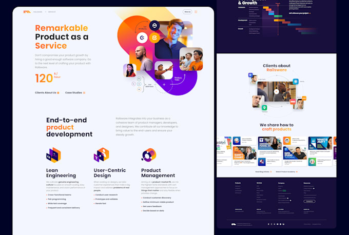 do website ui ux, website mockup, homepage design, website template using figma