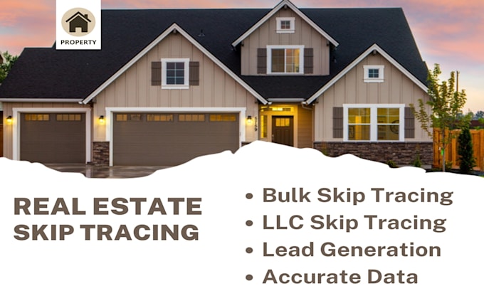 do skip tracing for real estate business
