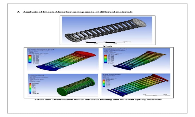 perform fea and cfd analysis, simulation using ansys and solidworks