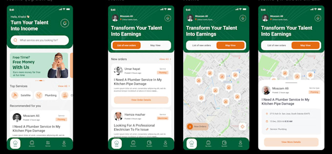 mobile app development for ios app and android app using react native hybrid app