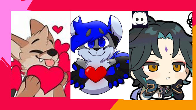 Telegram Emotes Draw custom furry telegram stickers, discord animated sticker, cute ...