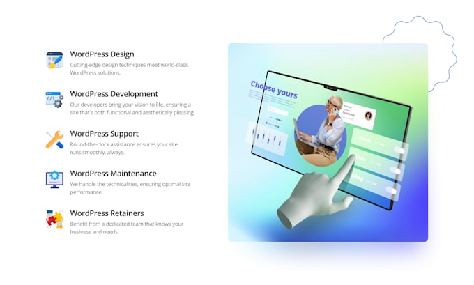 do wordpress website development, mobile responsive revamp