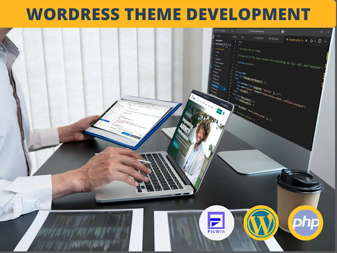 design and develop a professional wordpress theme using HTML CSS and PHP