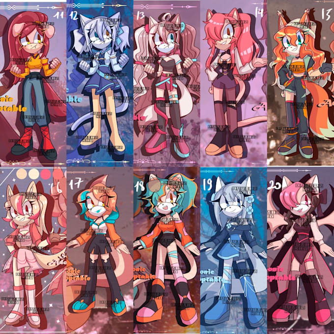 sell a sonic character for you