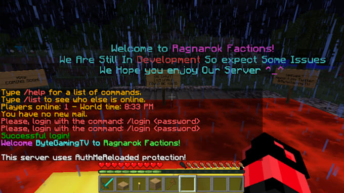 make a minecraft server for you