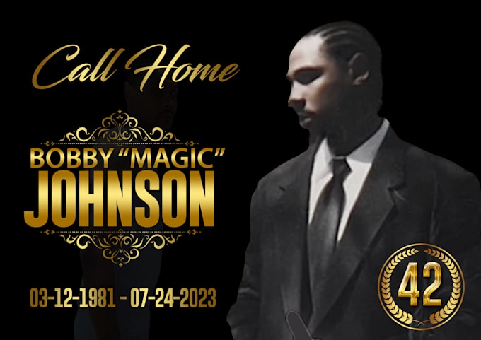 design funeral, obituary, memorial, program flyer in 3hrs
