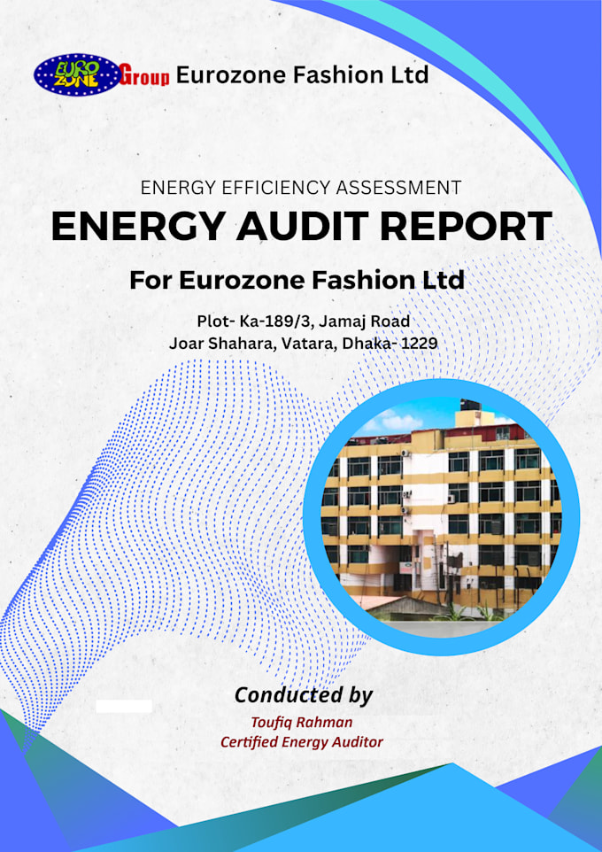 do energy audit reporting by data analysis from factories