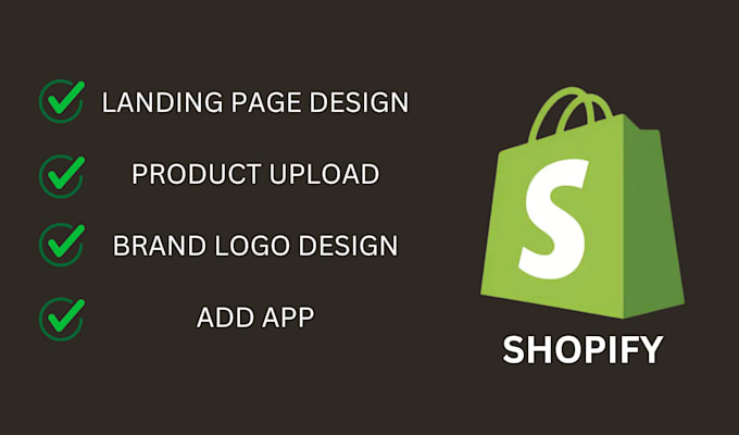 build shopify store or dropshipping ecommerce store