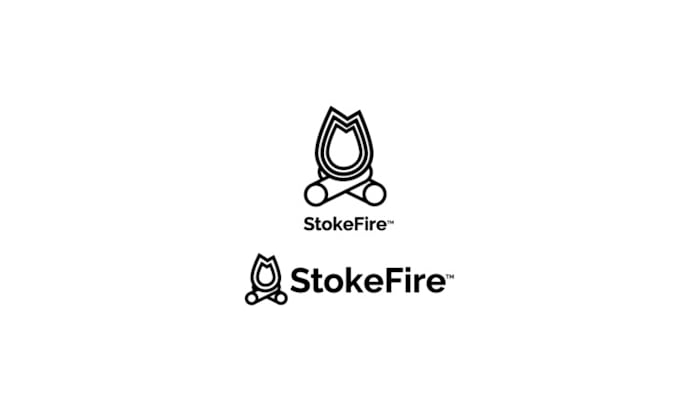 design eye catching and spotless stoke fire logo