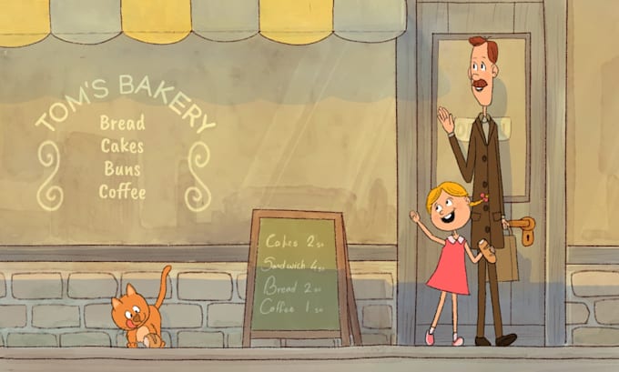 create children story book illustrations