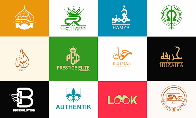 design a unique arabic logo and islamic calligraphy