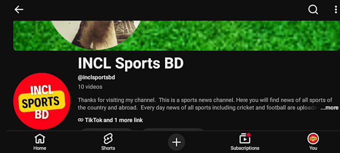 create and setup youtube channel with logo banner