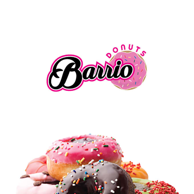 do modern and luxury original, custom donuts logo design