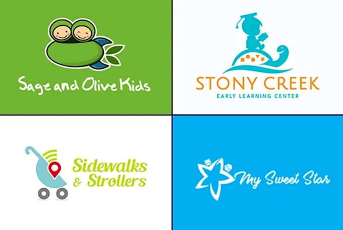 create a awesome children and childcare logo design