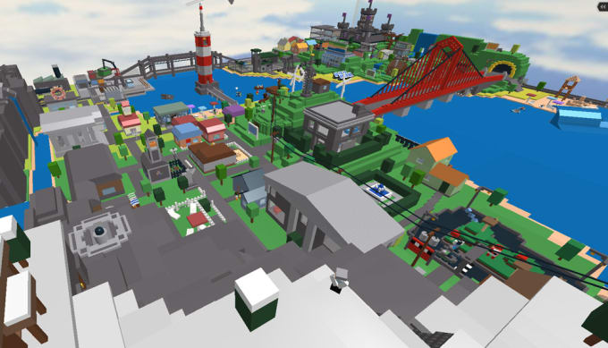 Crea una mappa roblox realistica, build roblox, mappa di gioco roblox