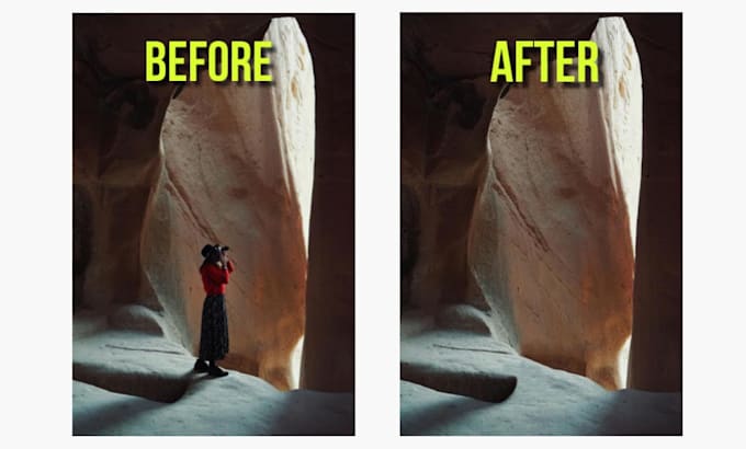 remove people and objects from your photos