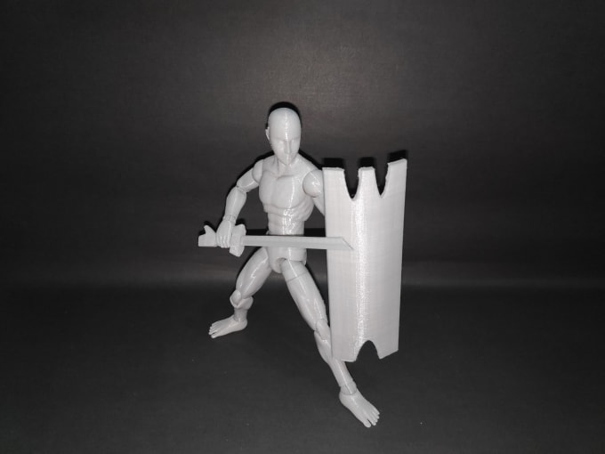 convert your 3d model into a toy or action figure 3d model