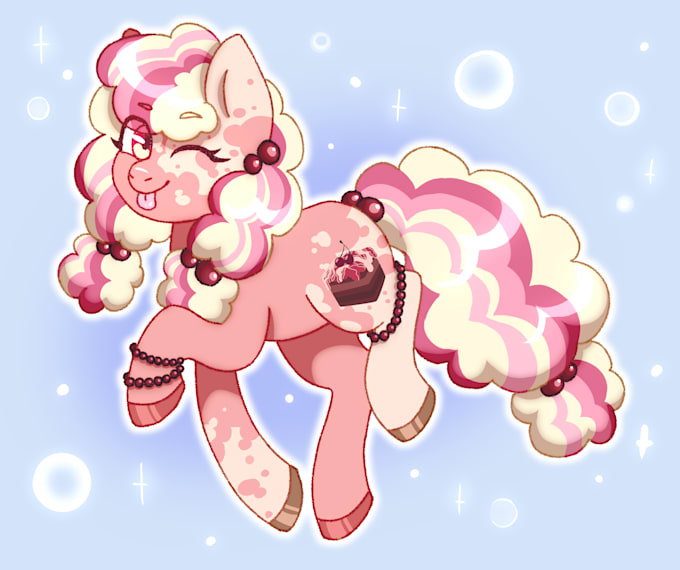 Do digital art of furry, mlp characters or design a mlp oc by Mafaniko ...