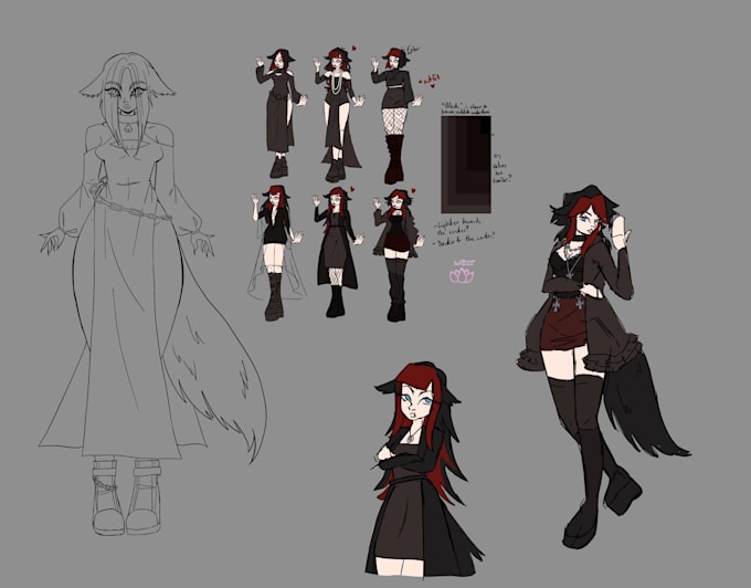 Design a character for you by Dollblossom | Fiverr