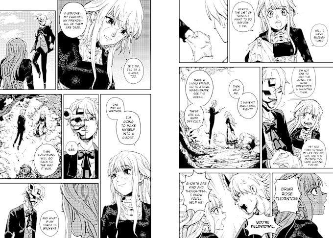 draw comic project for you