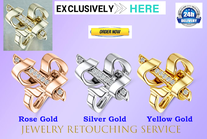 make more attractive jewelry retouching to grow your online business