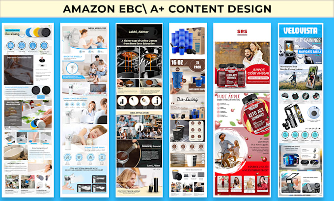 create amazon ebc, amazon listing images, amazon a plus content
