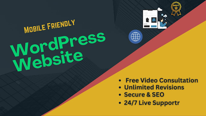 design and develop a professional wordpress business website or redesign it